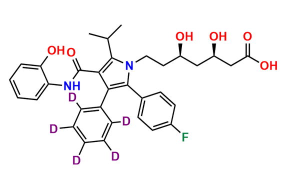 O-Hydroxy Atorvastatin-d5