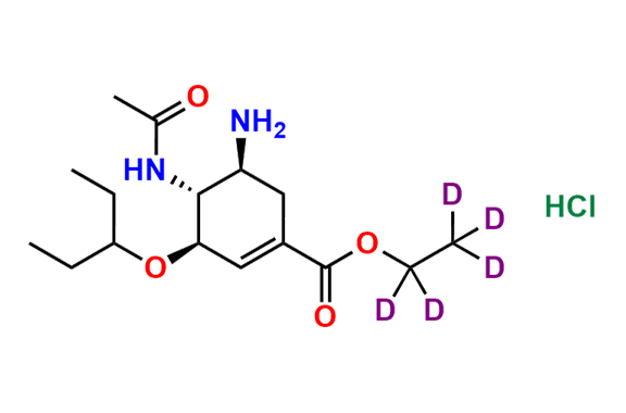 Oseltamivir-d5 (Hydrochloride salt)