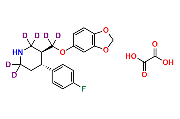 Paroxetine-d6 (Oxalate salt)