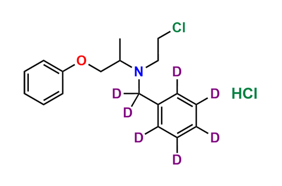 Phenoxybenzamine-d7 (Hydrochloride salt)