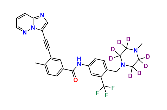 Ponatinib-d8