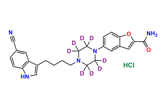 Vilazodone-d8 (Hydrochloride salt)