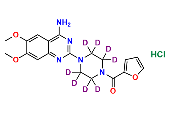 Prazosin-d8 (Hydrochloride salt)