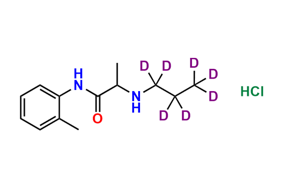 Prilocaine-d7 (Hydrochloride salt)