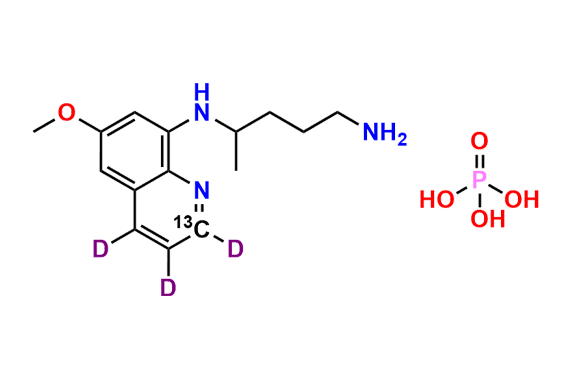 Primaquine-13C,d3 (Phosphate salt)
