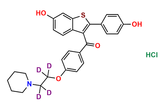 Raloxifene-d4 (Hydrochloride salt)