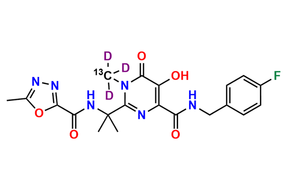 Raltegravir-13C,d3