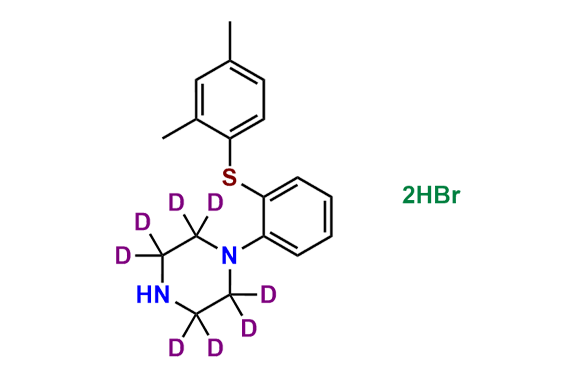 Vortioxetine-d8 (Dihydrobromide salt)