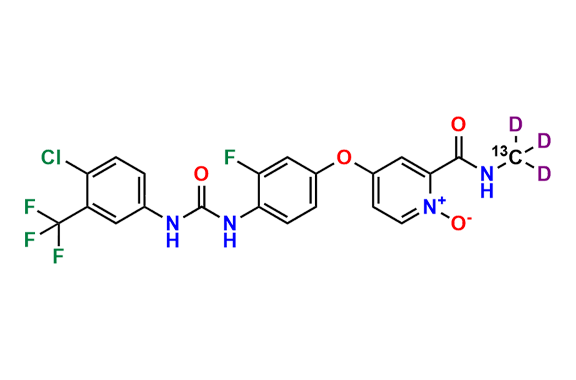 Regorafenib N-oxide-13C,d3