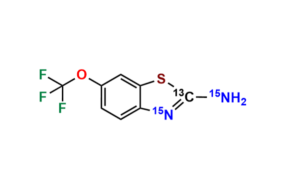 Riluzole-13C,15N2