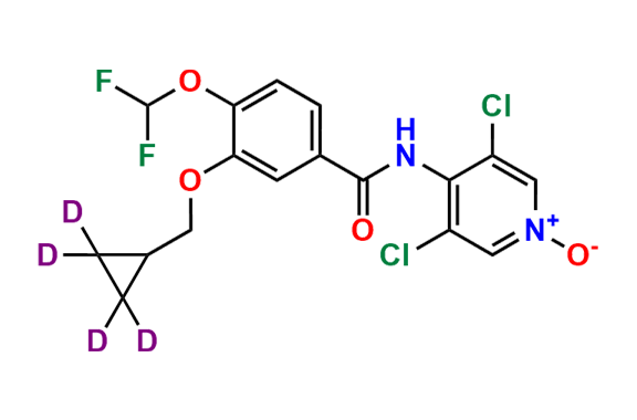 Roflumilast N-oxide-d4