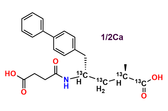 Sacubitril-13C4 (Calcium salt)