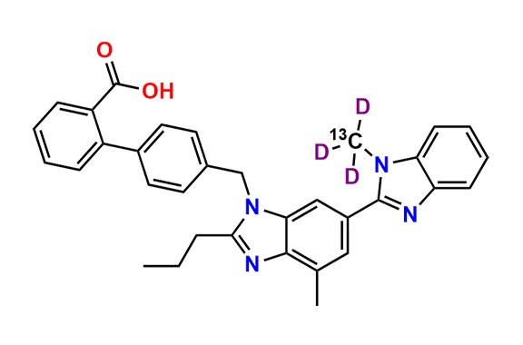 Telmisartan-13C,d3