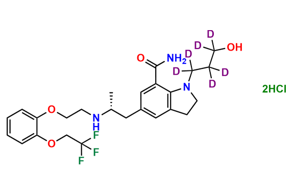 Silodosin-d6 (Dihydrochloride salt)