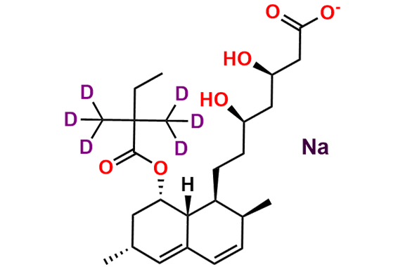 simvastatin Hydroxy Acid-d6 (Sodium salt)