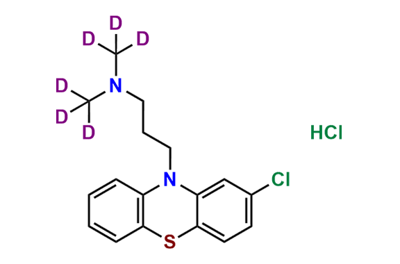 Chlorpromazine-d6 (Hydrochloride salt)