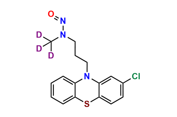 N-Nitroso Desmethyl Chlorpromazine-d3