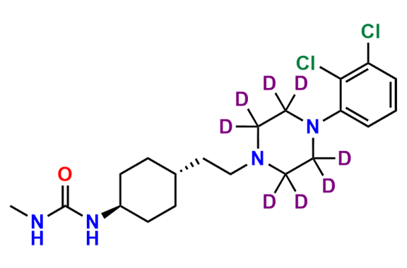 N-Desmethyl Cariprazine-d8