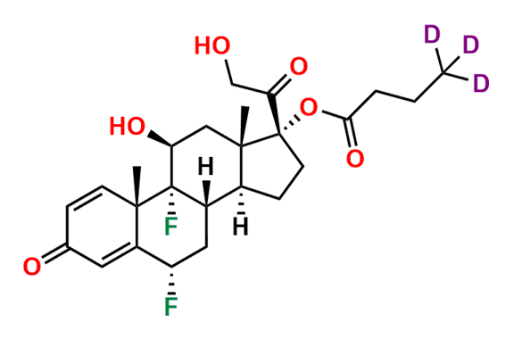 21-Desacetyl Difluprednate-d3