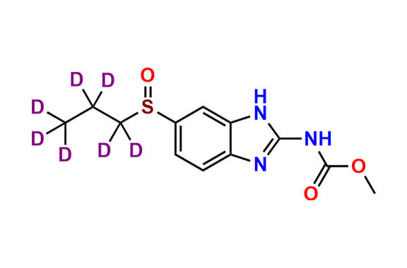 Albendazole Sulfoxide-d7