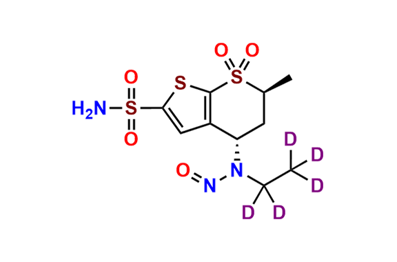 N-Nitroso Dorzolamide-d5