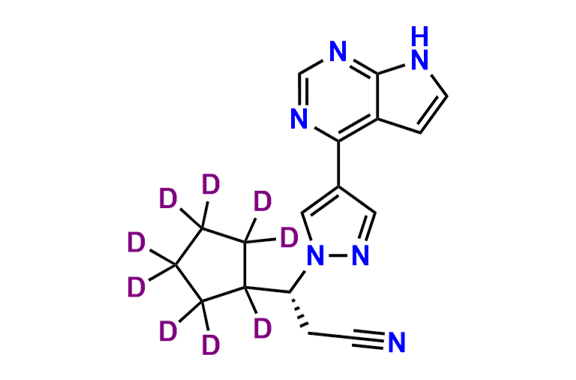 Ruxolitinib(R)-d9