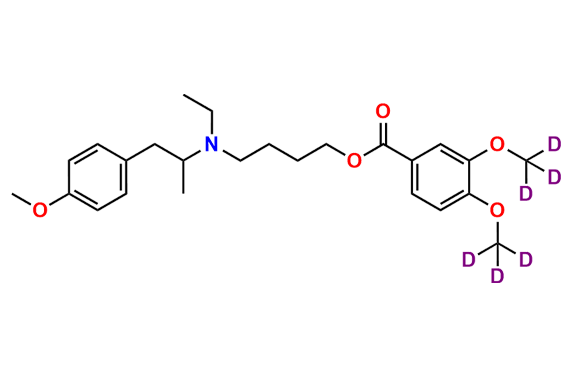 Mebeverine acid-d6