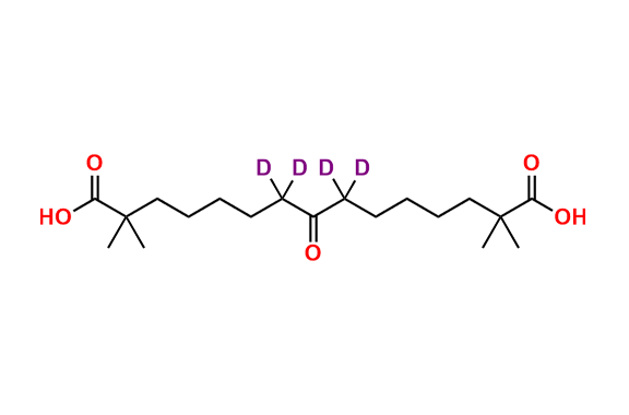 2,2,14,14-Tetramethyl-8-oxopentadecanedioic-7,7,9,9-d4