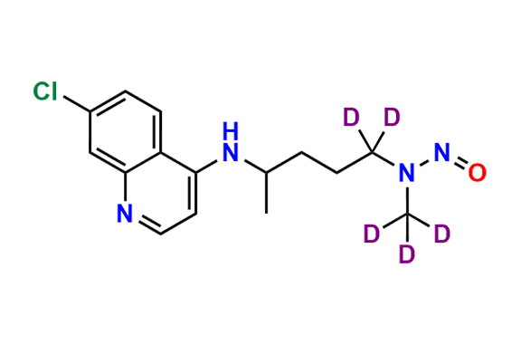 N-Nitroso Hydroxychloroquine EP Impurity D-D5