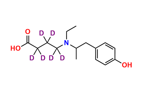 O-Desmethyl Mebeverine acid-d6