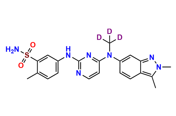 Pazopanib-d3