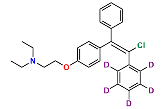Enclomiphene-d5