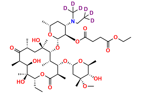 Erythromycin Ethyl succinate-d6