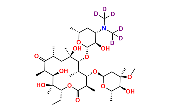 Erythromycin-d6