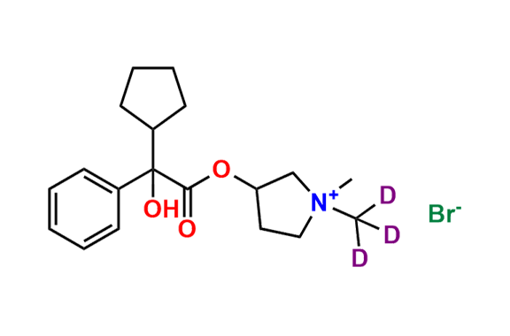 Glycopyrronium-d3 (Bromide salt)