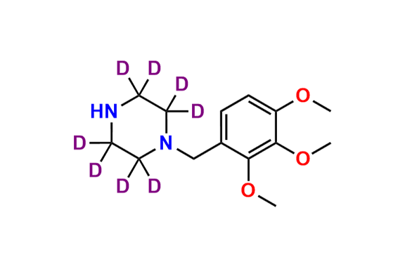 Trimetazidine-d8