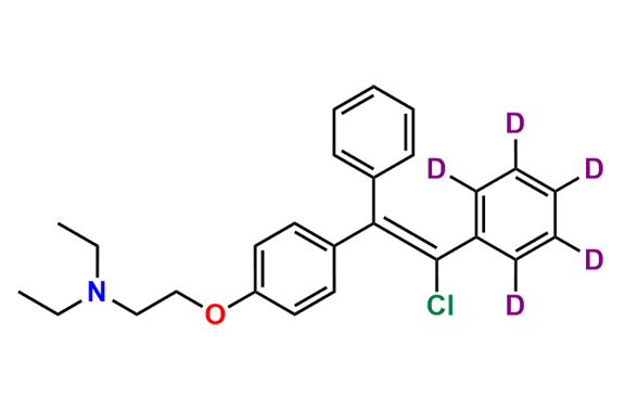 Zuclomiphene-d5