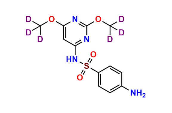 Sulfadimethoxine-d6