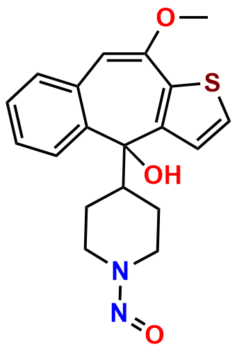 N-Nitroso N-Desmethyl Ketotifen EP Impurity B