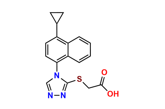 Lesinurad Desbromo Acid Impurity