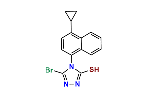 Lesinurad Bromothiol Impurity