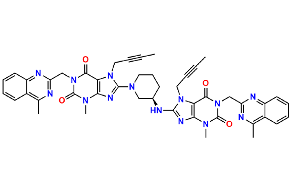 N-Depiperidin-3-Amine Linagliptin Dimer