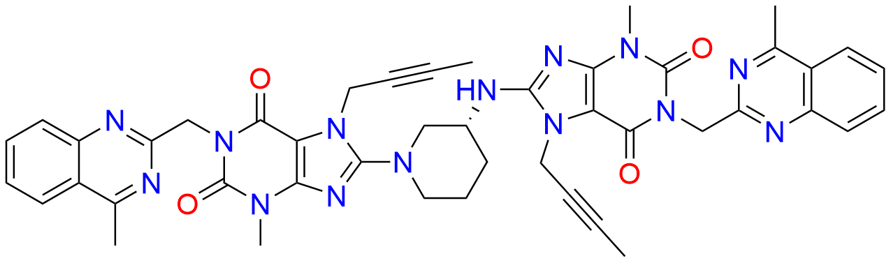 N-Depiperidin-3-Amine Linagliptin Dimer