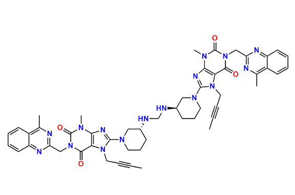 Linagliptin N,N’-Methylene Dimer