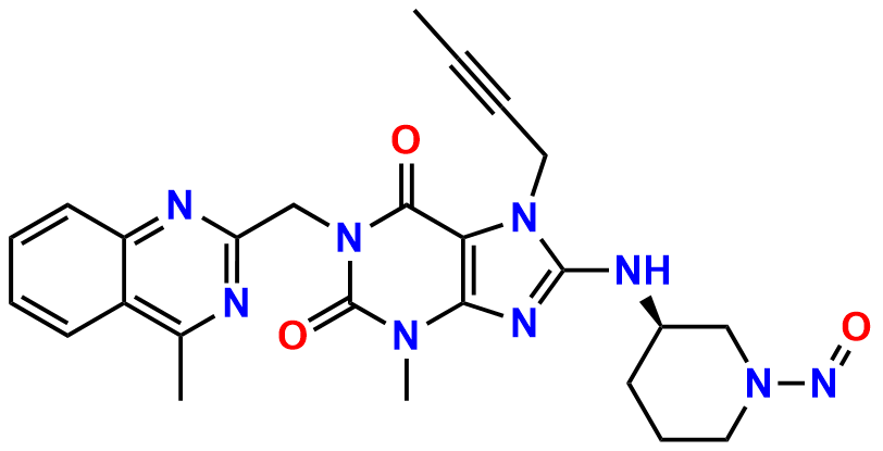 N-Nitroso Linagliptin Regio Isomer Impurity 1