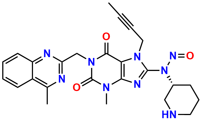N-Nitroso Linagliptin Regio Isomer Impurity 2