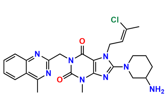 Linagliptine Chloro Impurity