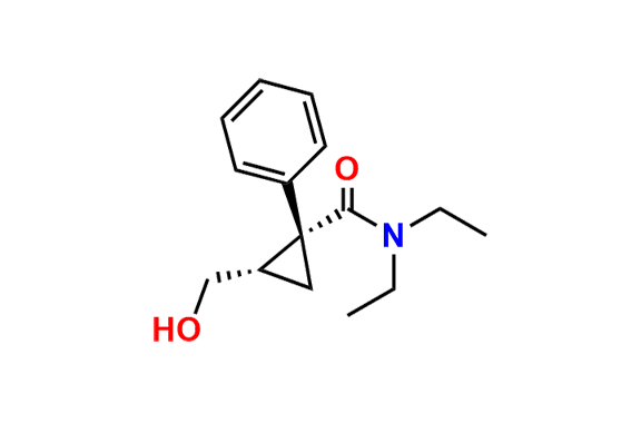 (1R,2S)-N,N-diethyl-2-(hydroxymethyl)-1-phenylcyclopropane-1-carboxamide