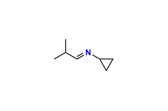 (E)-N-Cyclopropyl-2-methylpropan-1-imine
