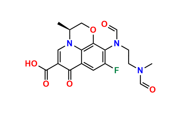 Levofloxacin Desethylene Diformyl Impurity